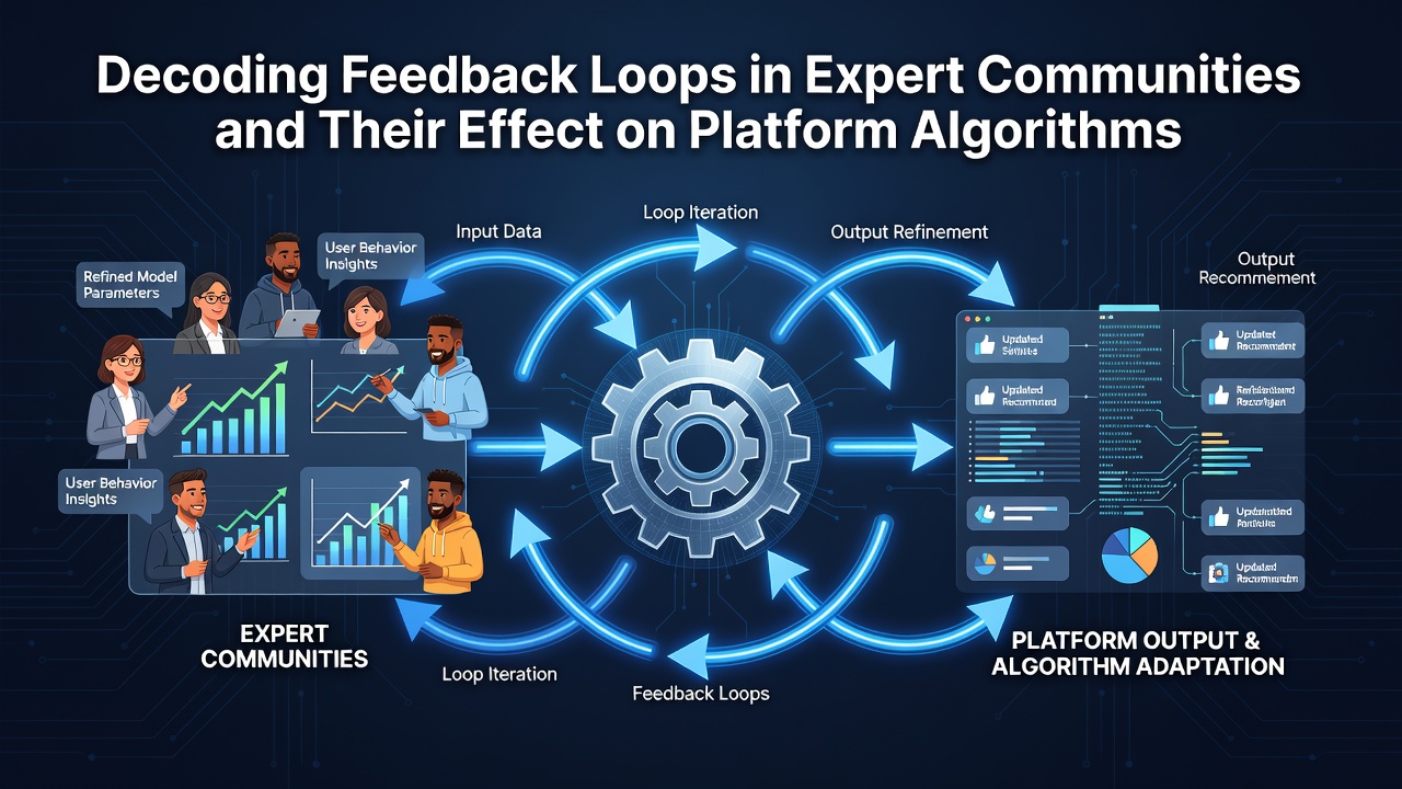 Decoding Feedback Loops in Expert Communities and Their Effect on Platform Algorithms